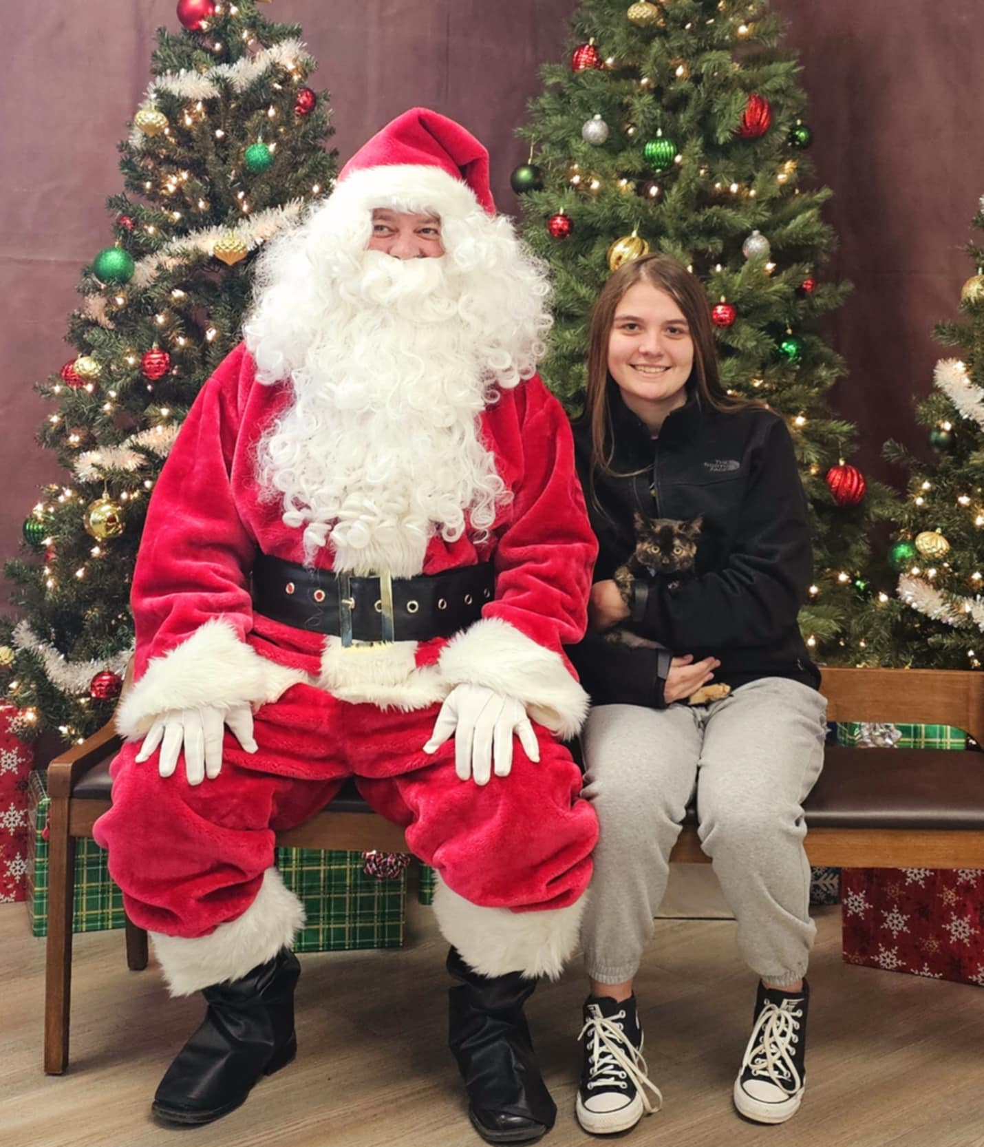 with Santa