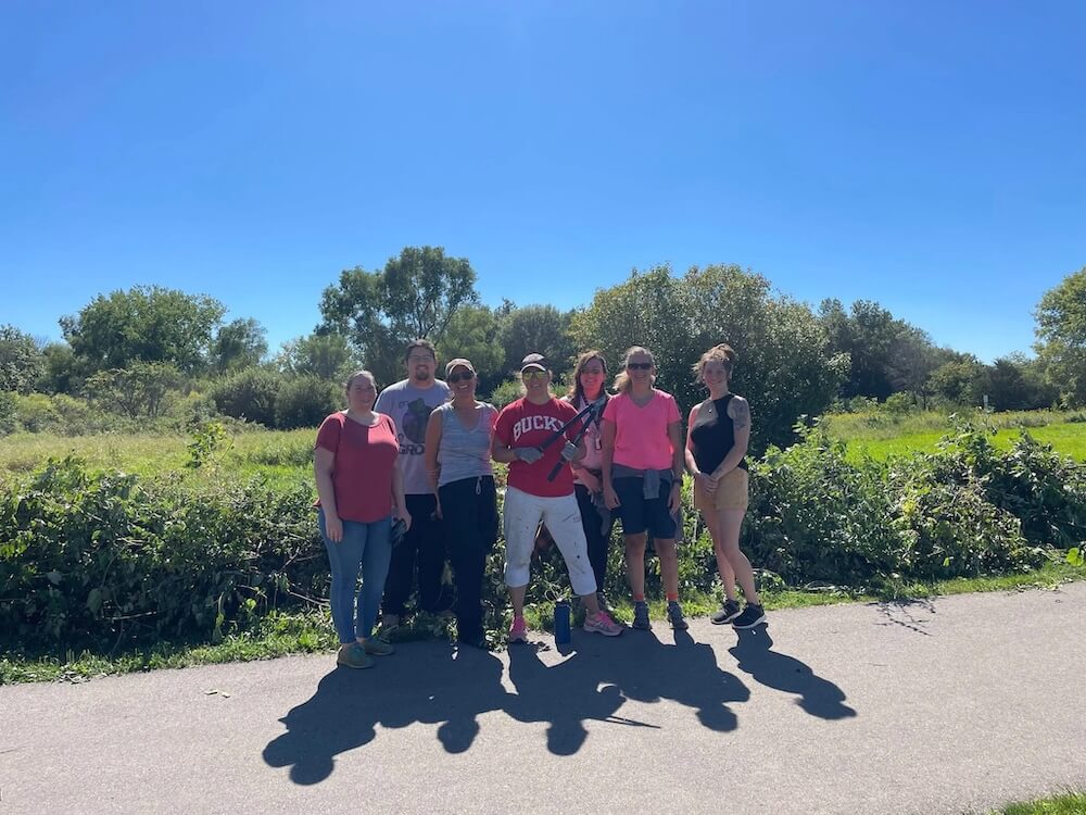 McFarland dog park clean up 